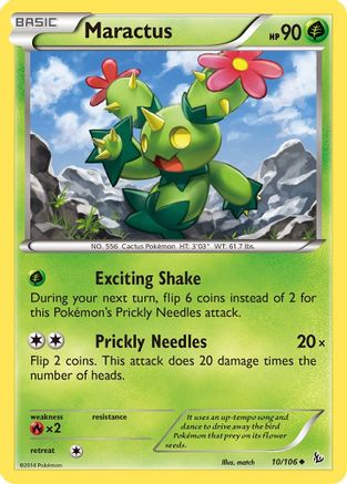 Maractus (FLF-010) (Reverse Holofoil)