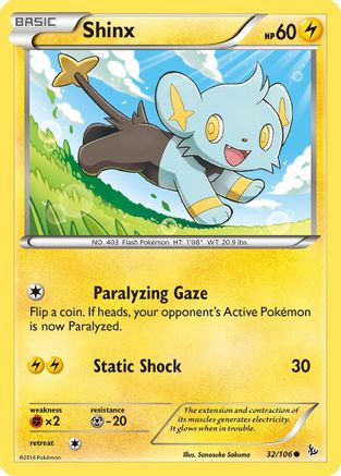 Shinx (FLF-032) (Reverse Holofoil)