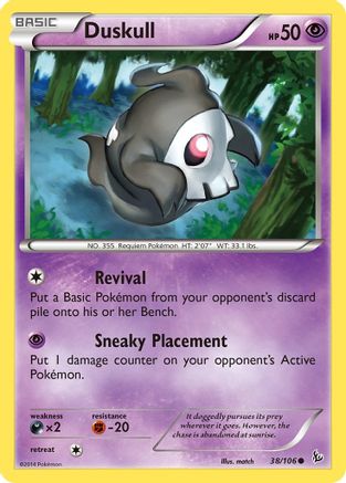 Duskull (FLF-038) (Reverse Holofoil)