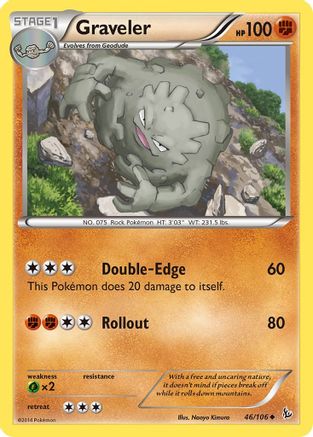 Graveler (FLF-046) (Reverse Holofoil)