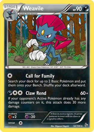 Weavile (FLF-052)