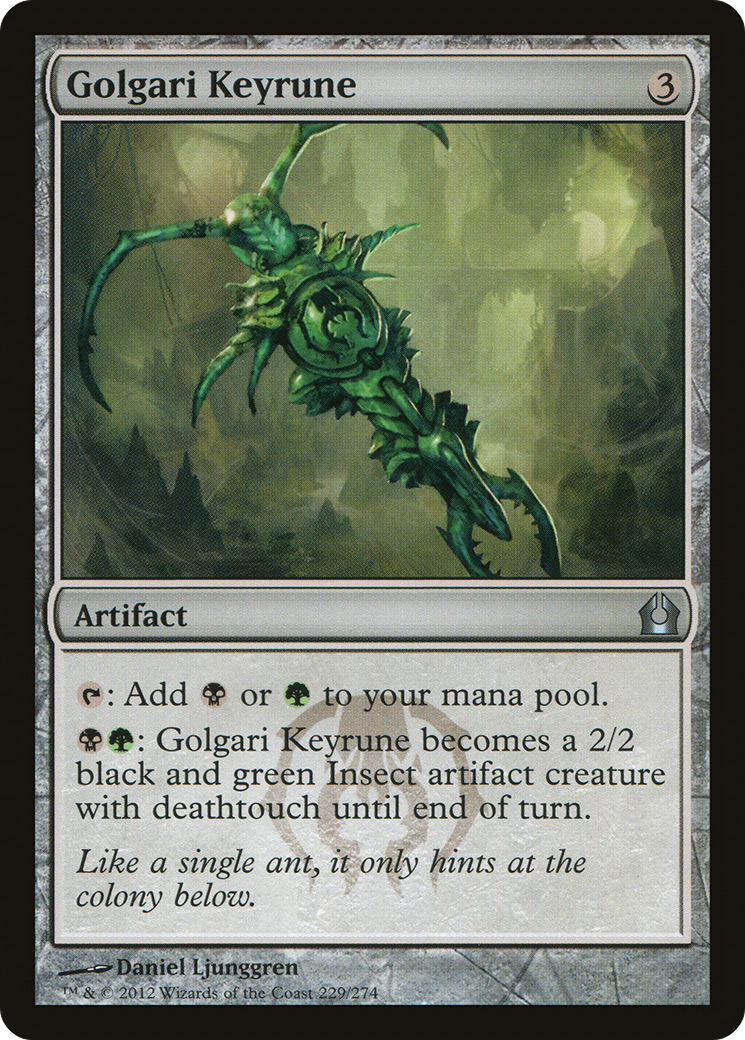 Golgari Keyrune (RTR-229) (Foil)