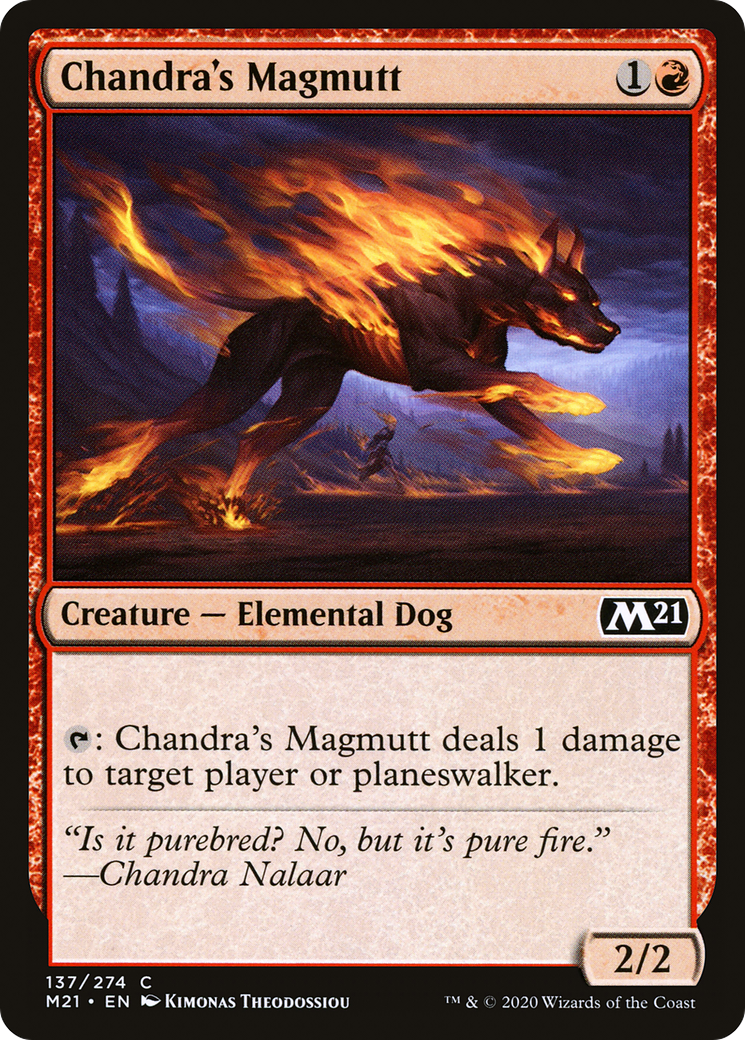 Chandra's Magmutt (M21-137) (Foil)