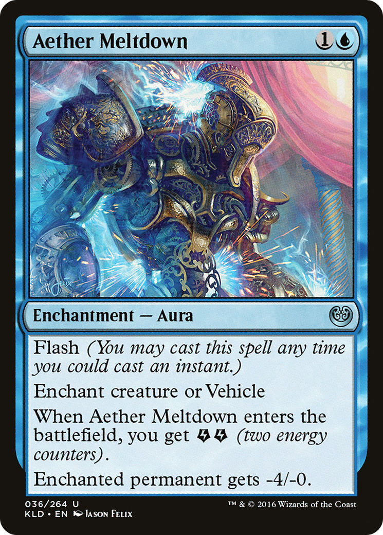 Aether Meltdown (KLD-036) (Foil)