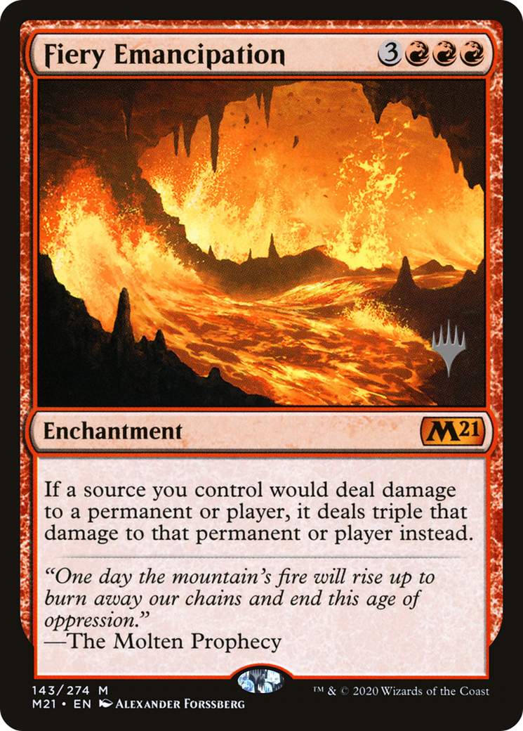 Fiery Emancipation (PPM21-143P) (Foil)