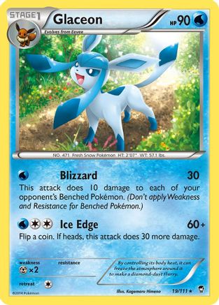 Glaceon (FFI-019) (Reverse Holofoil)