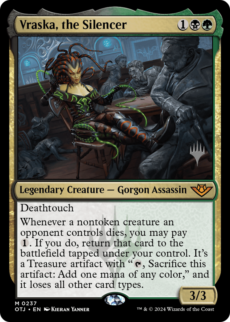 Vraska, the Silencer (PPOTJ-237P) (Foil)