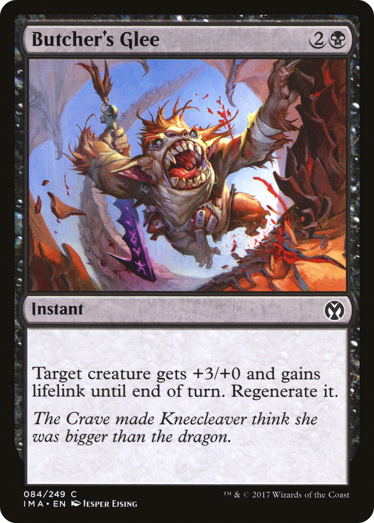 Butcher's Glee (IMA-084) (Foil)