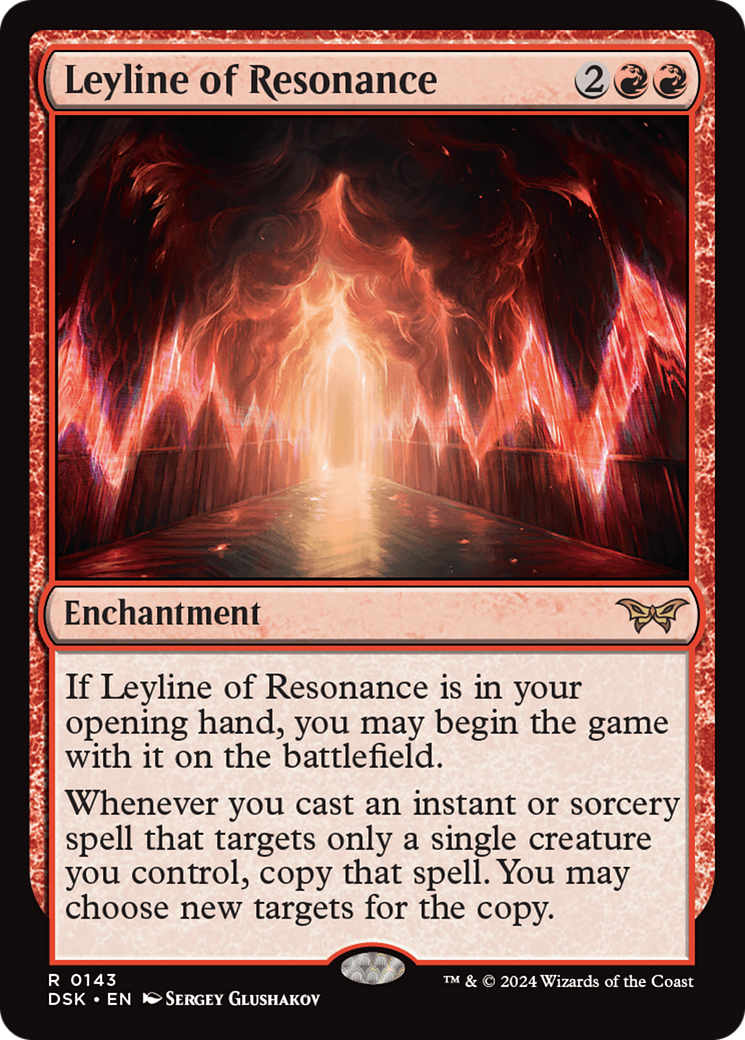 Leyline of Resonance (DSK-143) (Foil)