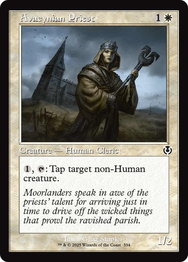 Avacynian Priest (INR-334)