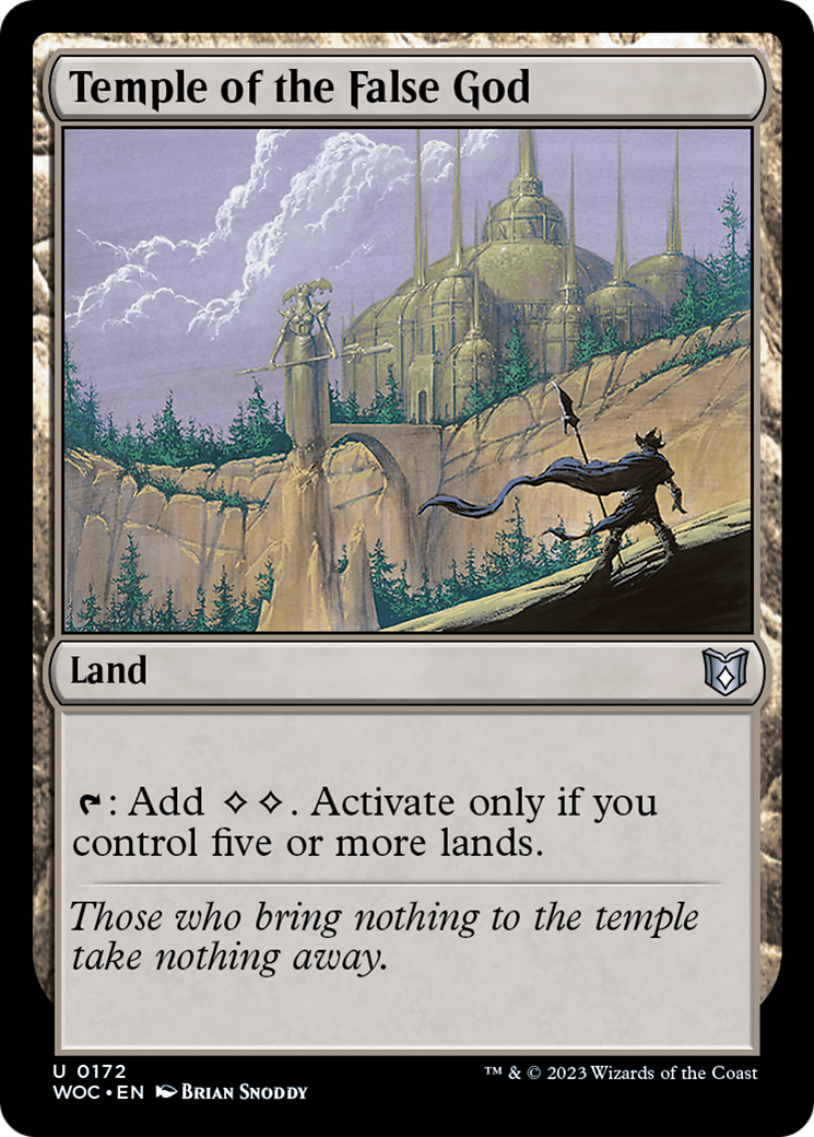 Temple of the False God (WOC-172)
