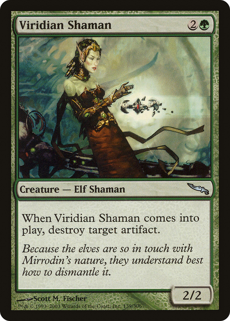 Viridian Shaman (MRD-139) (Foil)