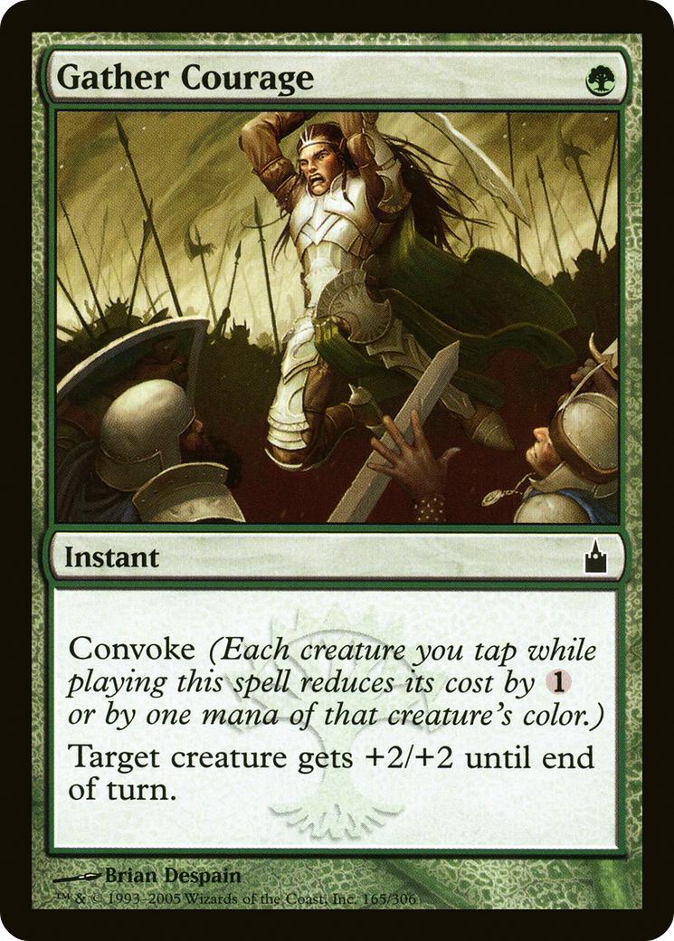 Gather Courage (RAV-165) (Foil)