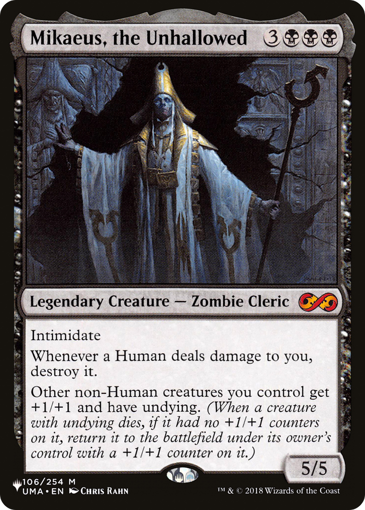 Mikaeus, the Unhallowed (LIST-UMA-106)