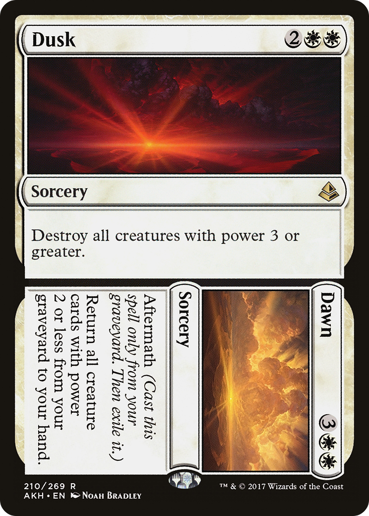 Dusk // Dawn (AKH-210) (Foil)