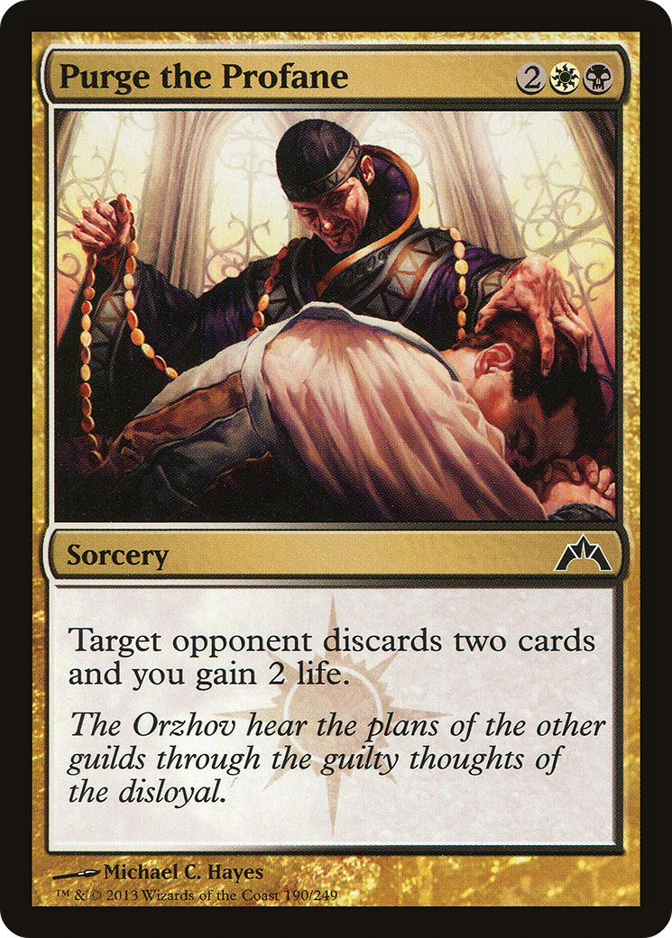 Purge the Profane (GTC-190) (Foil)