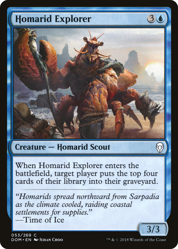Homarid Explorer (DOM-053) (Foil)