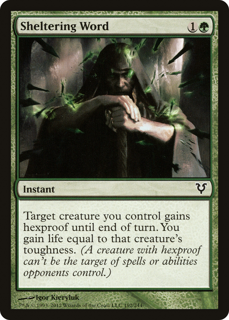 Sheltering Word (AVR-192)