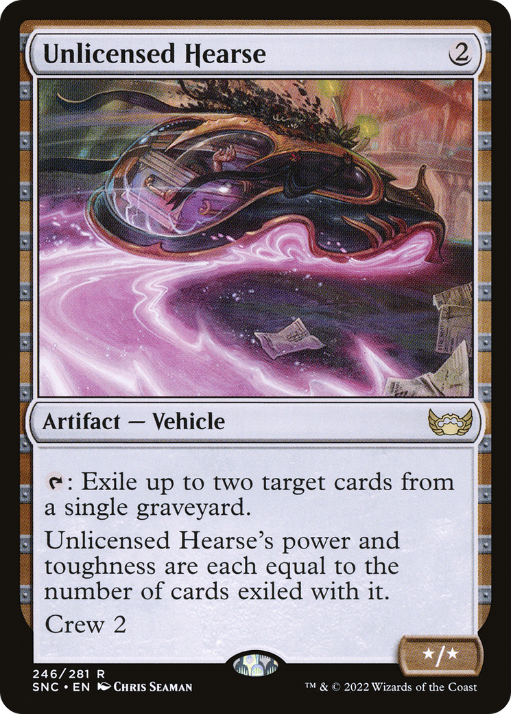 Unlicensed Hearse (SNC-246) (Foil)