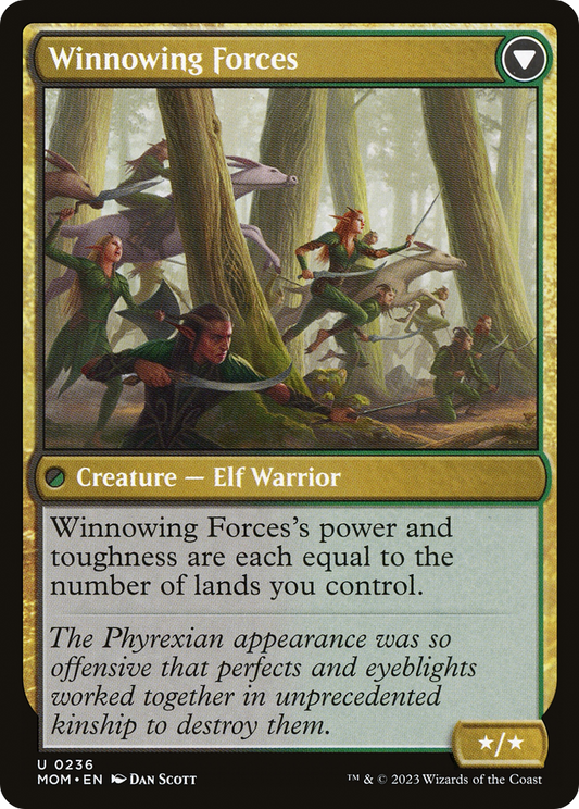 Invasion of Lorwyn // Winnowing Forces (MOM-236) (Foil)