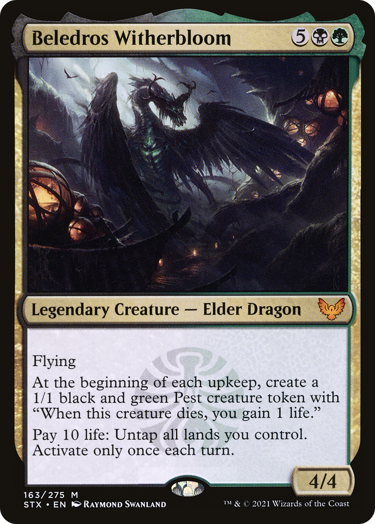 Beledros Witherbloom (STX-163) (Foil)