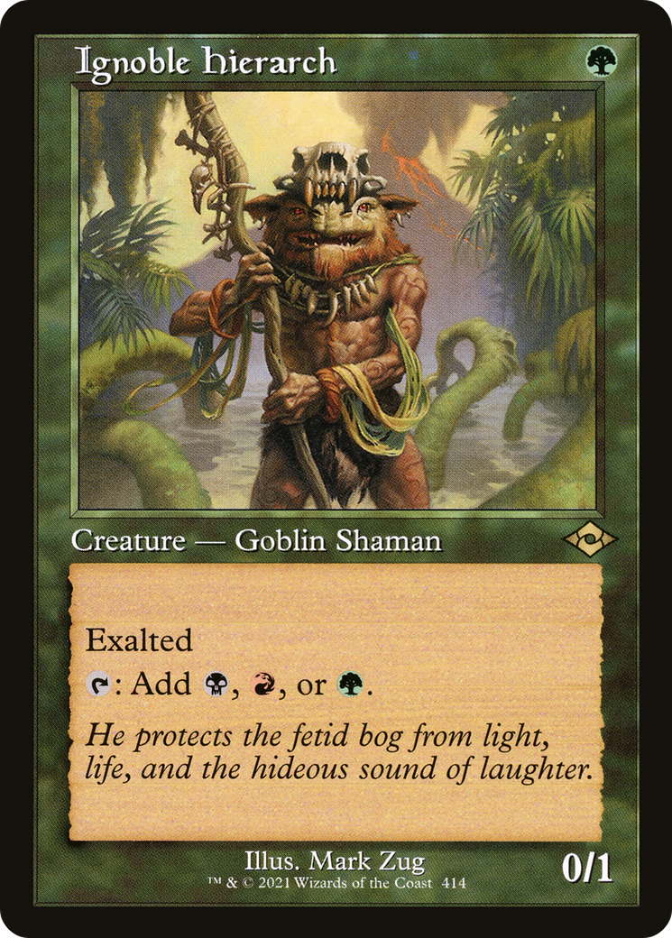Ignoble Hierarch (MH2-414) (Etched Foil)
