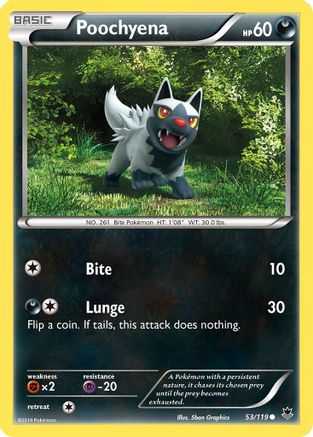 Poochyena (PHF-053) (Reverse Holofoil)
