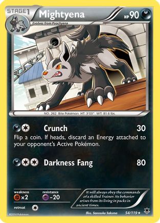 Mightyena (PHF-054) (Reverse Holofoil)