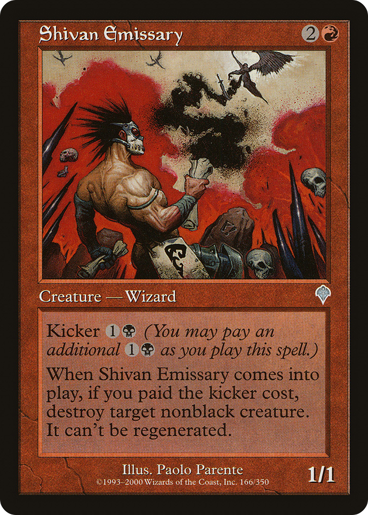 Shivan Emissary (INV-166) (Foil)