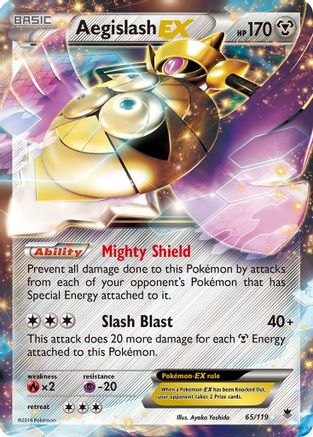 Aegislash EX (PHF-065) (Holofoil)