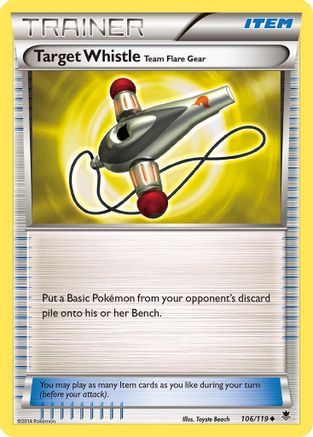 Target Whistle (PHF-106) (Reverse Holofoil)