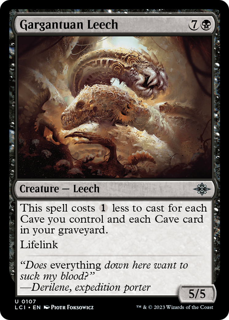 Gargantuan Leech (LCI-107) (Foil)