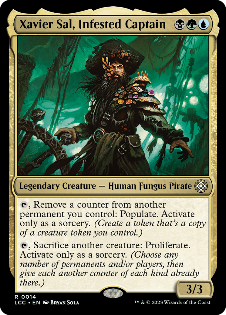Xavier Sal, Infested Captain (LCC-014) (Foil)