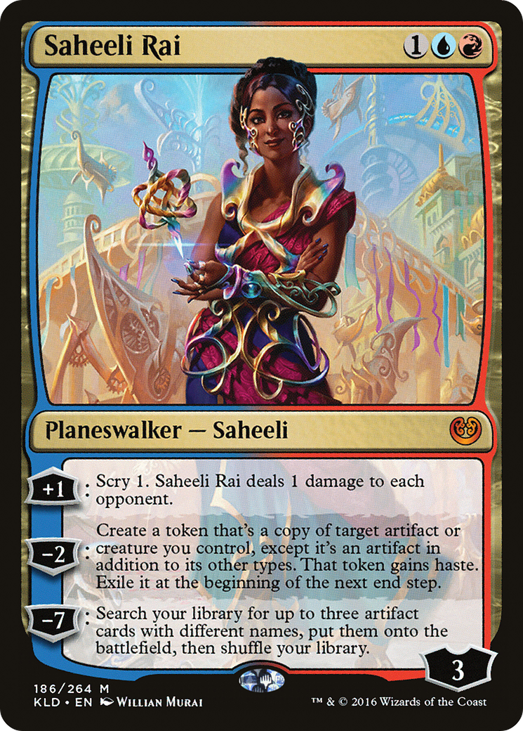 Saheeli Rai (KLD-186) (Foil)