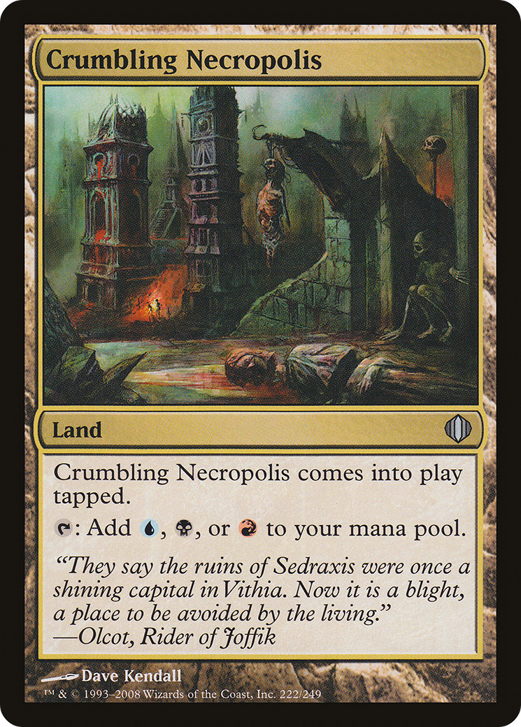 Crumbling Necropolis (ALA-222) (Foil)