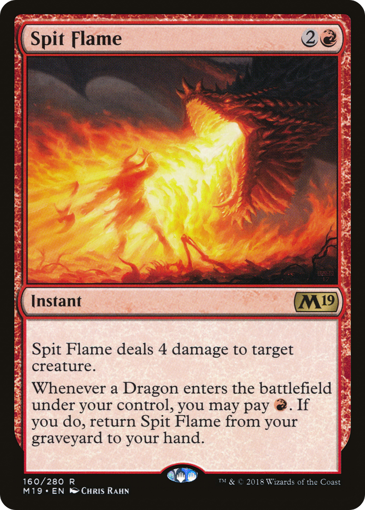 Spit Flame (M19-160) (Foil)