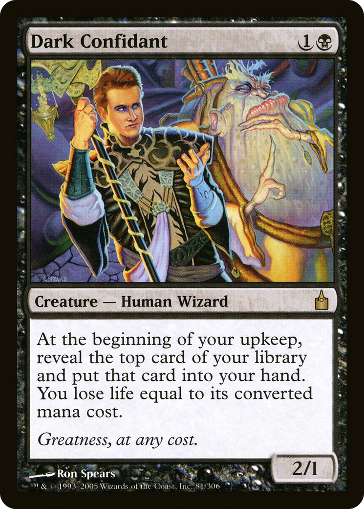 Dark Confidant (RAV-081) (Foil)