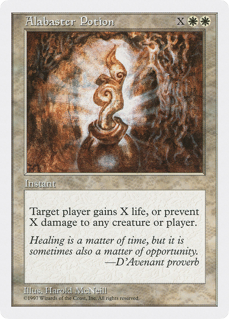 Alabaster Potion (5ED-003)