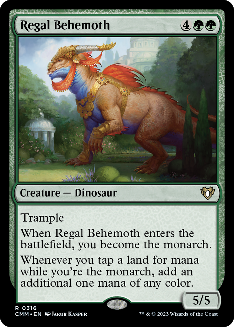 Regal Behemoth (CMM-316) (Foil)