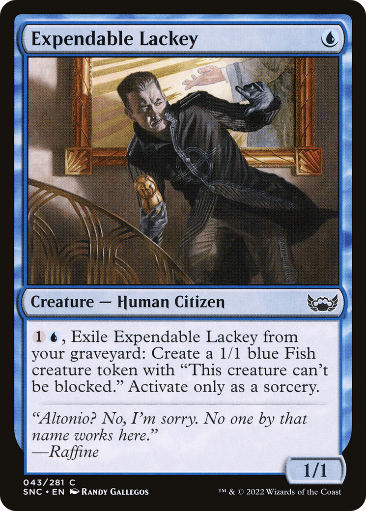 Expendable Lackey (SNC-043) (Foil)