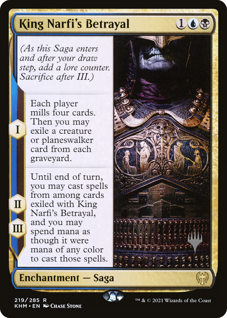 King Narfi's Betrayal (PPKHM-219P) (Foil)