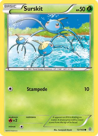Surskit (PRC-) (Reverse Holofoil)