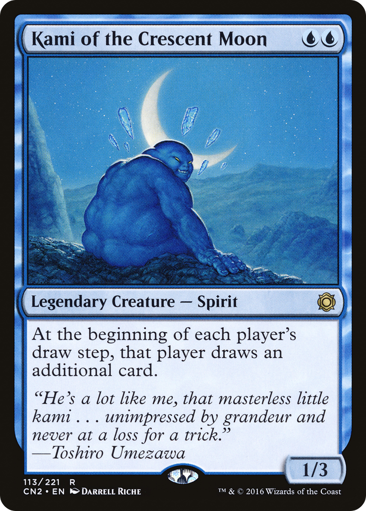 Kami of the Crescent Moon (CN2-113) (Foil)