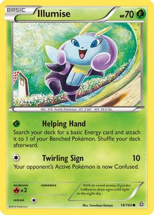 Illumise (PRC-018) (Reverse Holofoil)