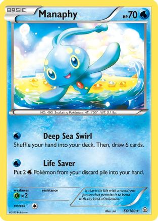 Manaphy (PRC-) (Reverse Holofoil)
