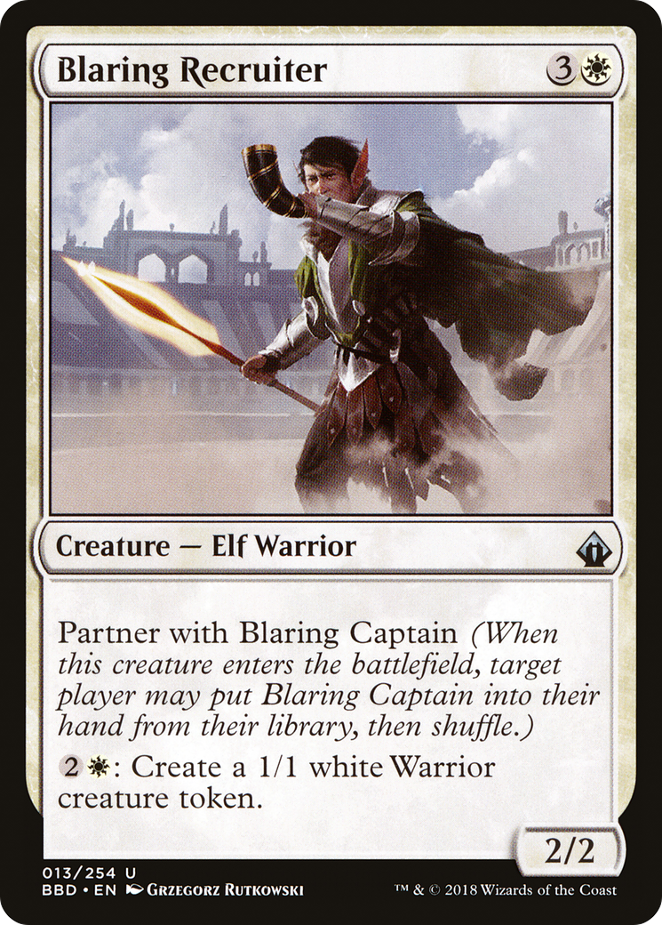 Blaring Recruiter (BBD-013) (Foil)