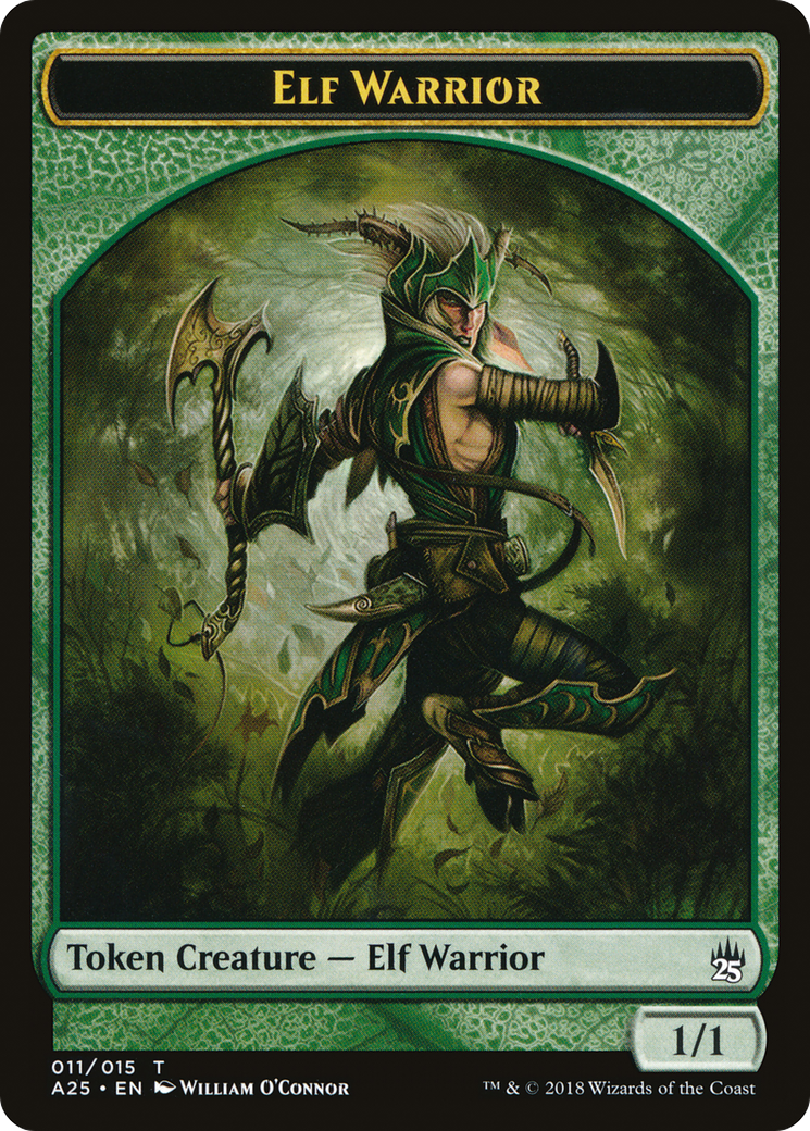 Elf Warrior Token (A25-011)