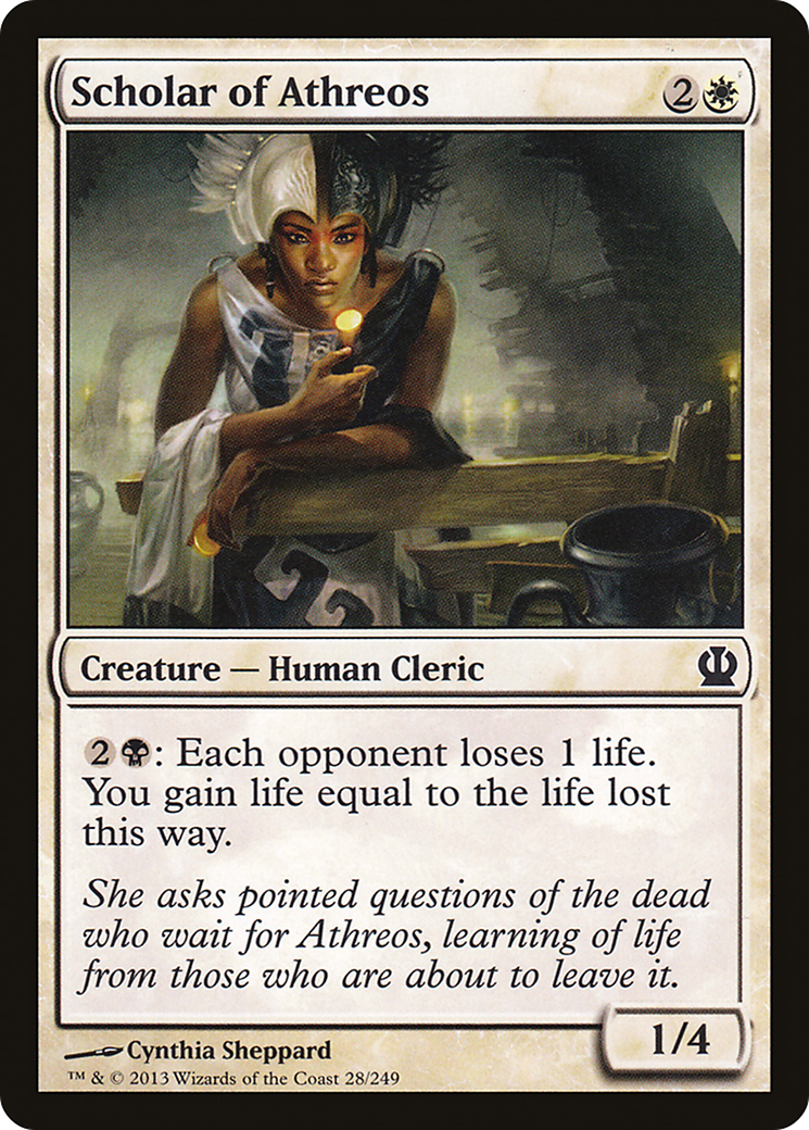 Scholar of Athreos (THS-028) (Foil)