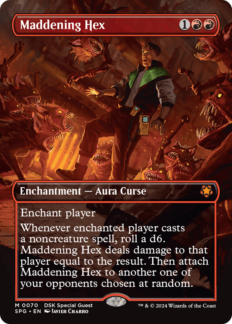 Maddening Hex (SPG-070) (Borderless) (Foil)