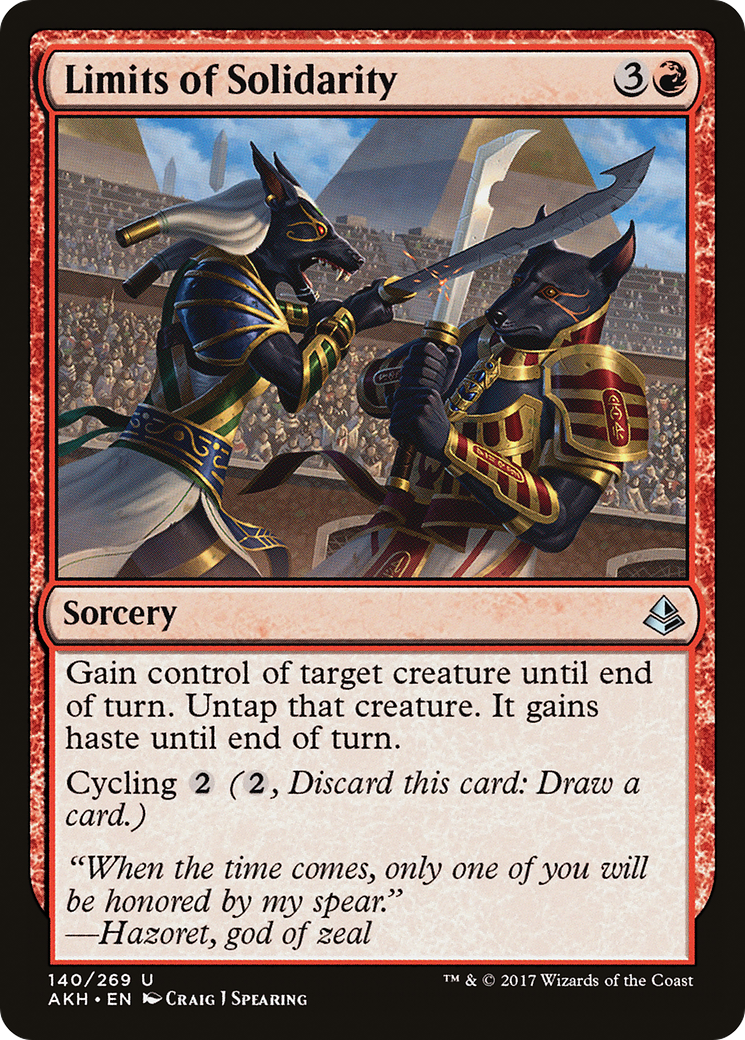 Limits of Solidarity (AKH-140)